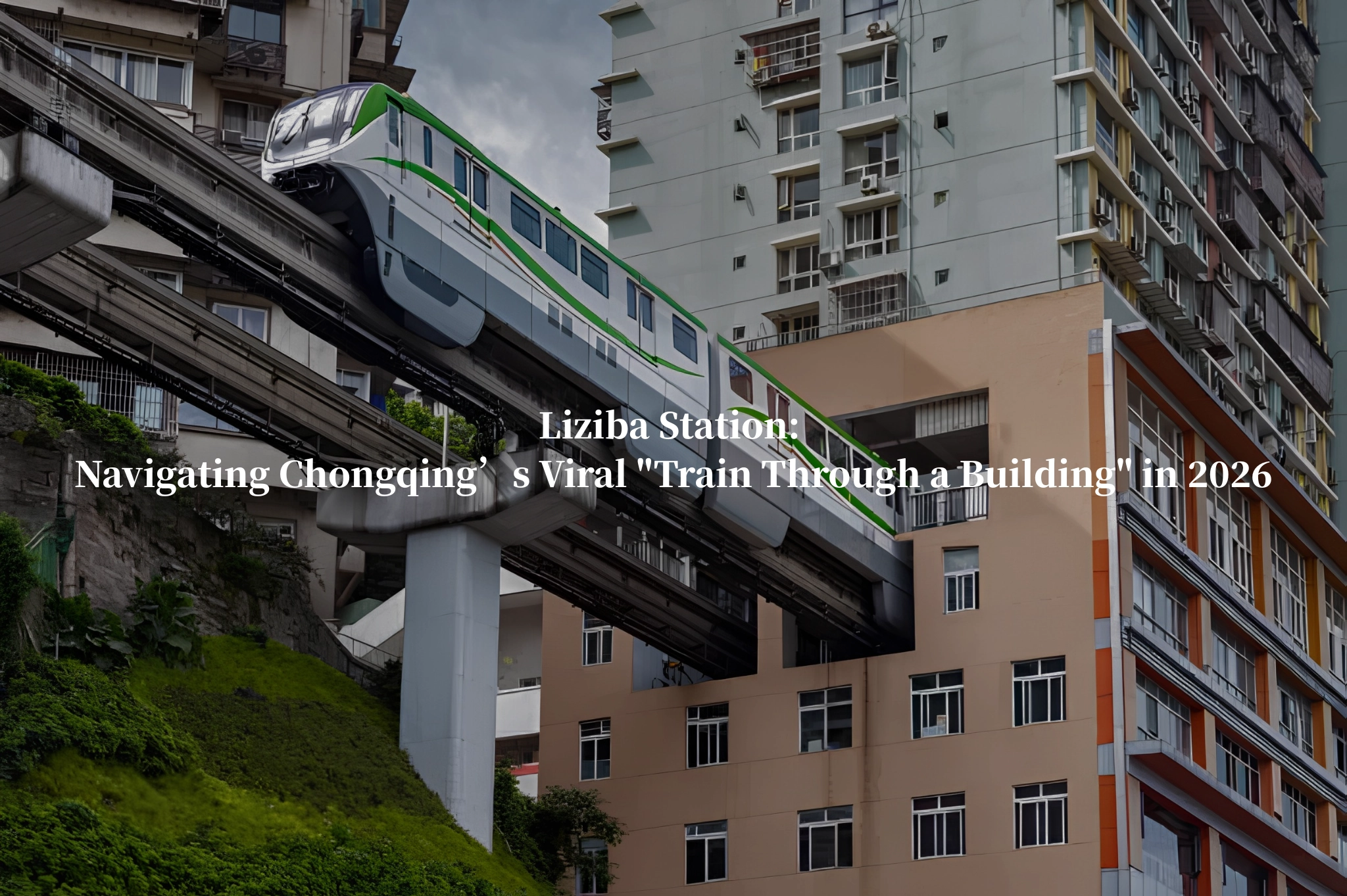 liziba station, chongqing