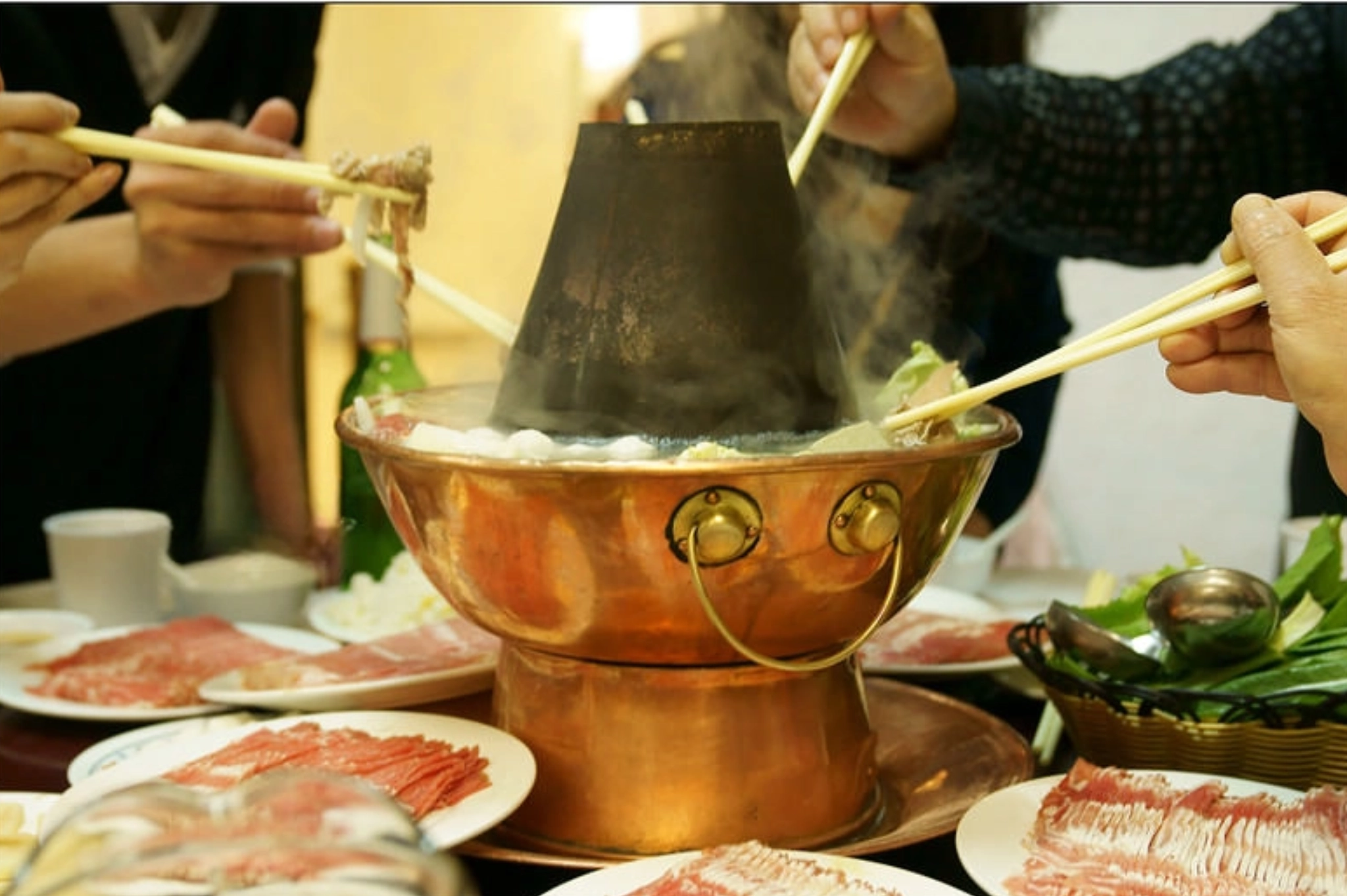 Spring Lamb Hot Pot, donglaishun