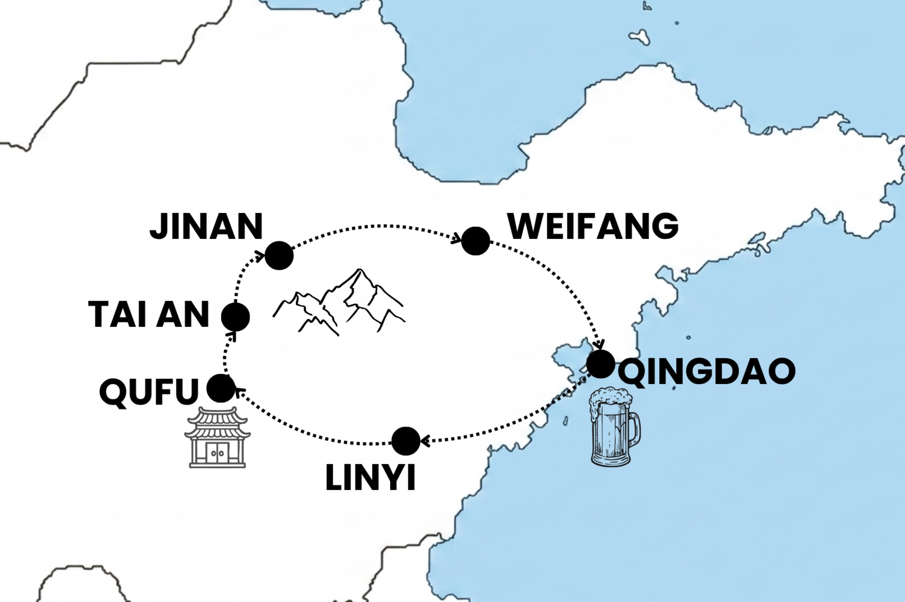 Shandong Map