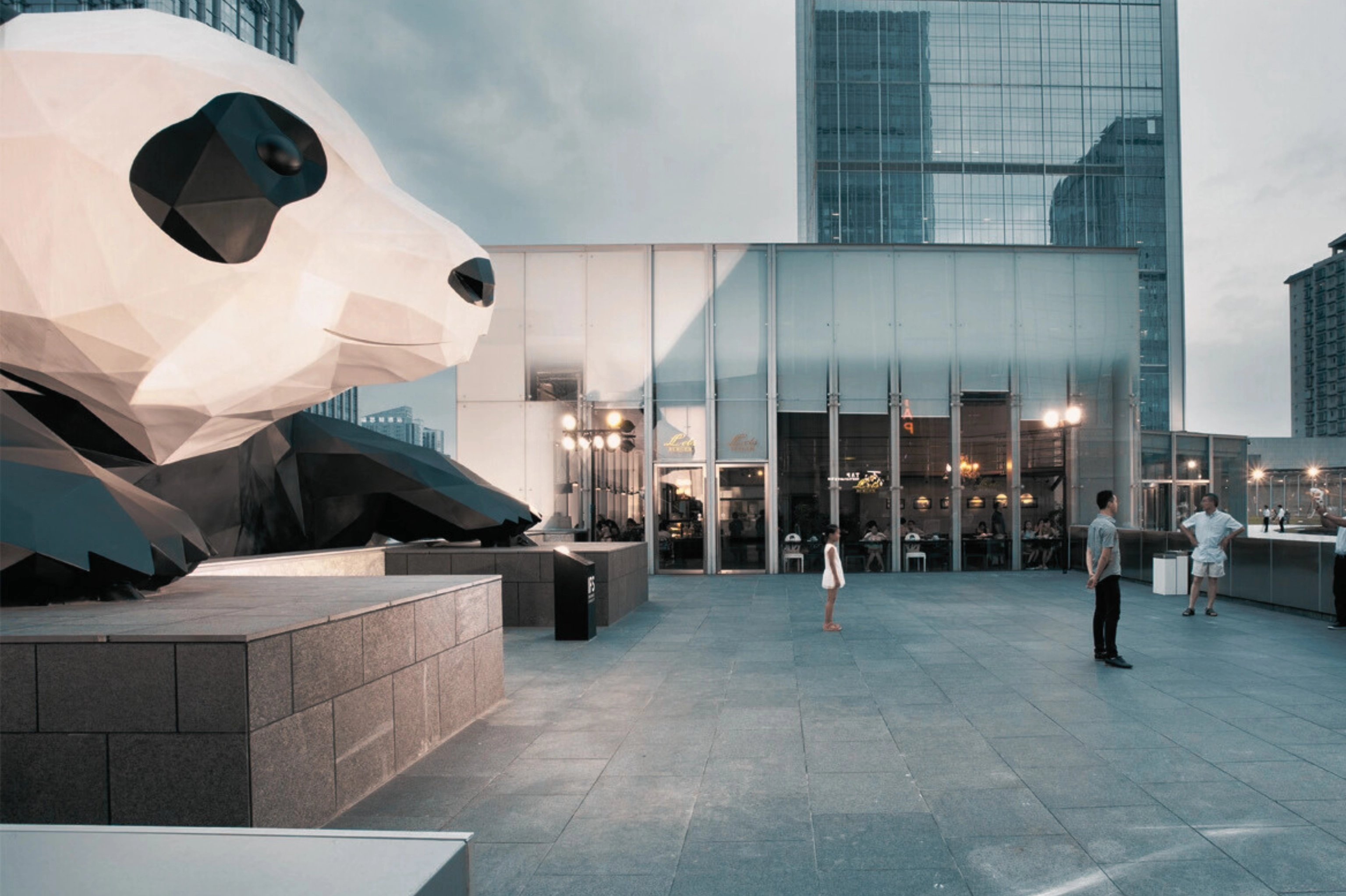 IFS,Ifs mall,panda climbing