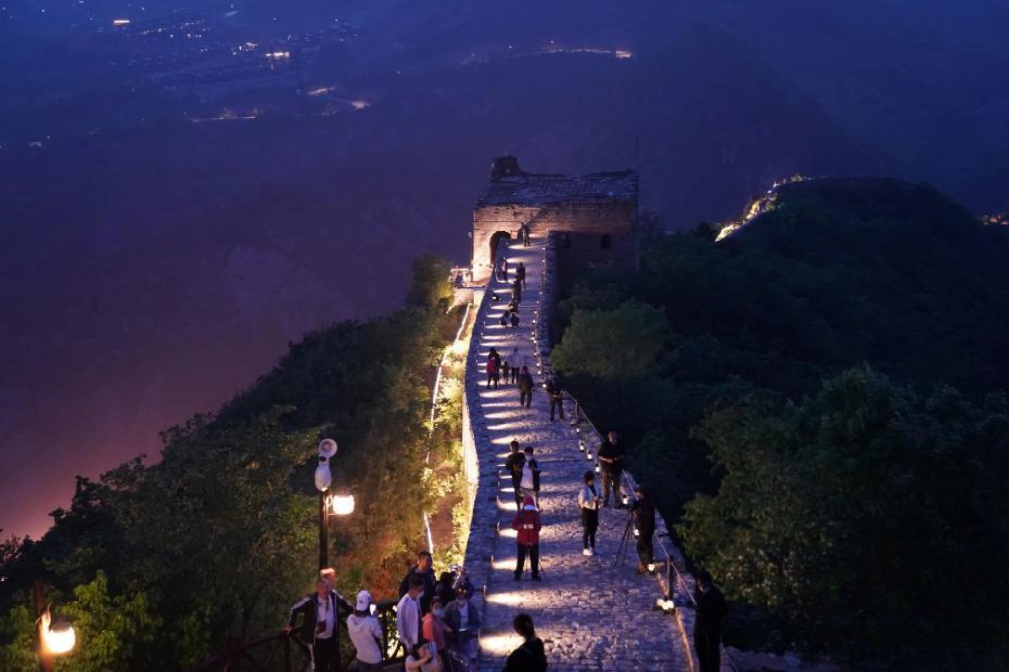 Simatai Great Wall night tour