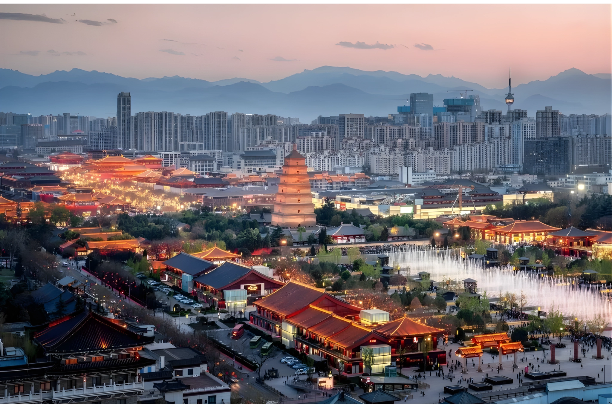 Giant Wild Goose Pagoda,xi an