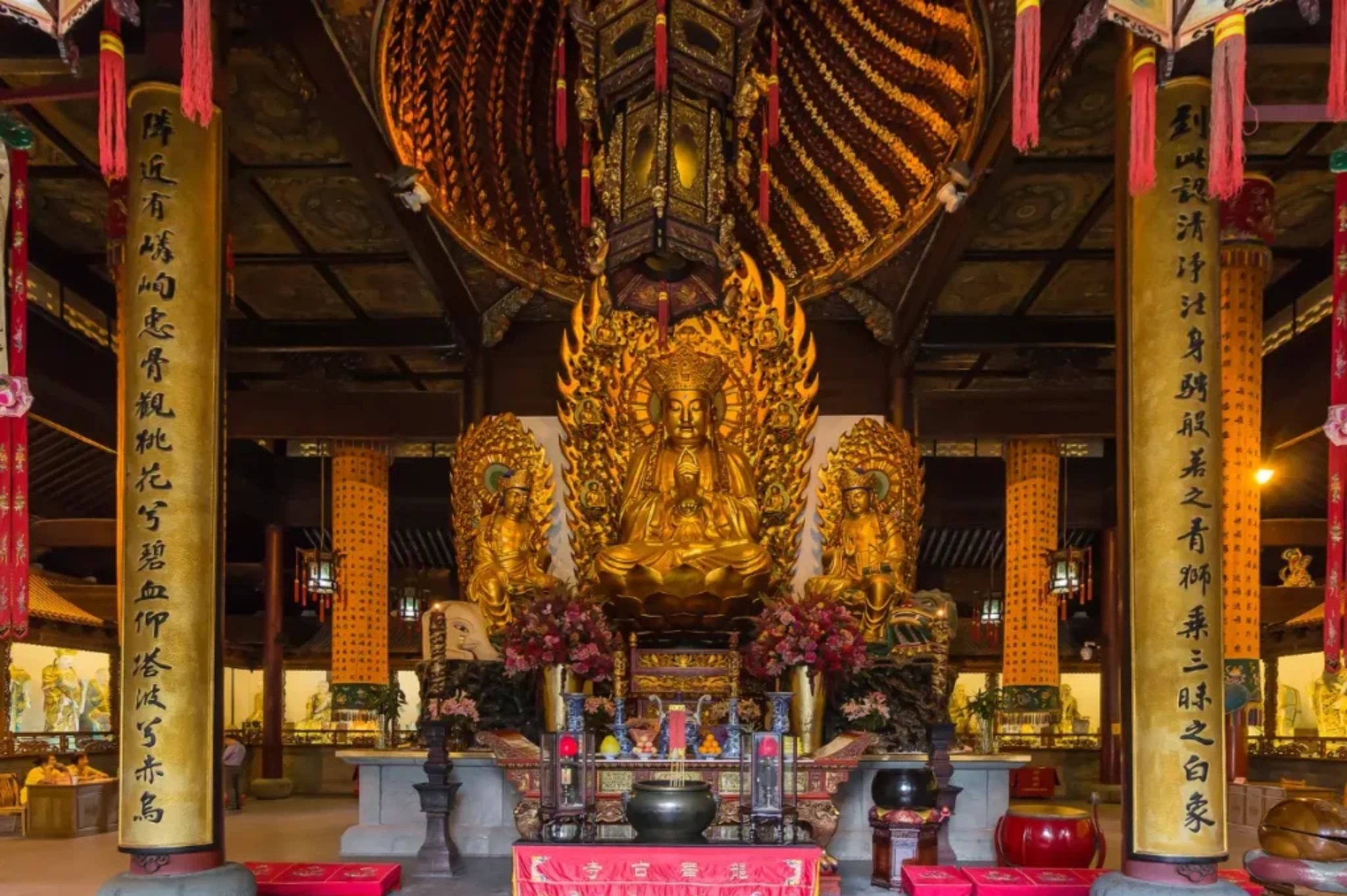 Long hua Temple, Grand Hall