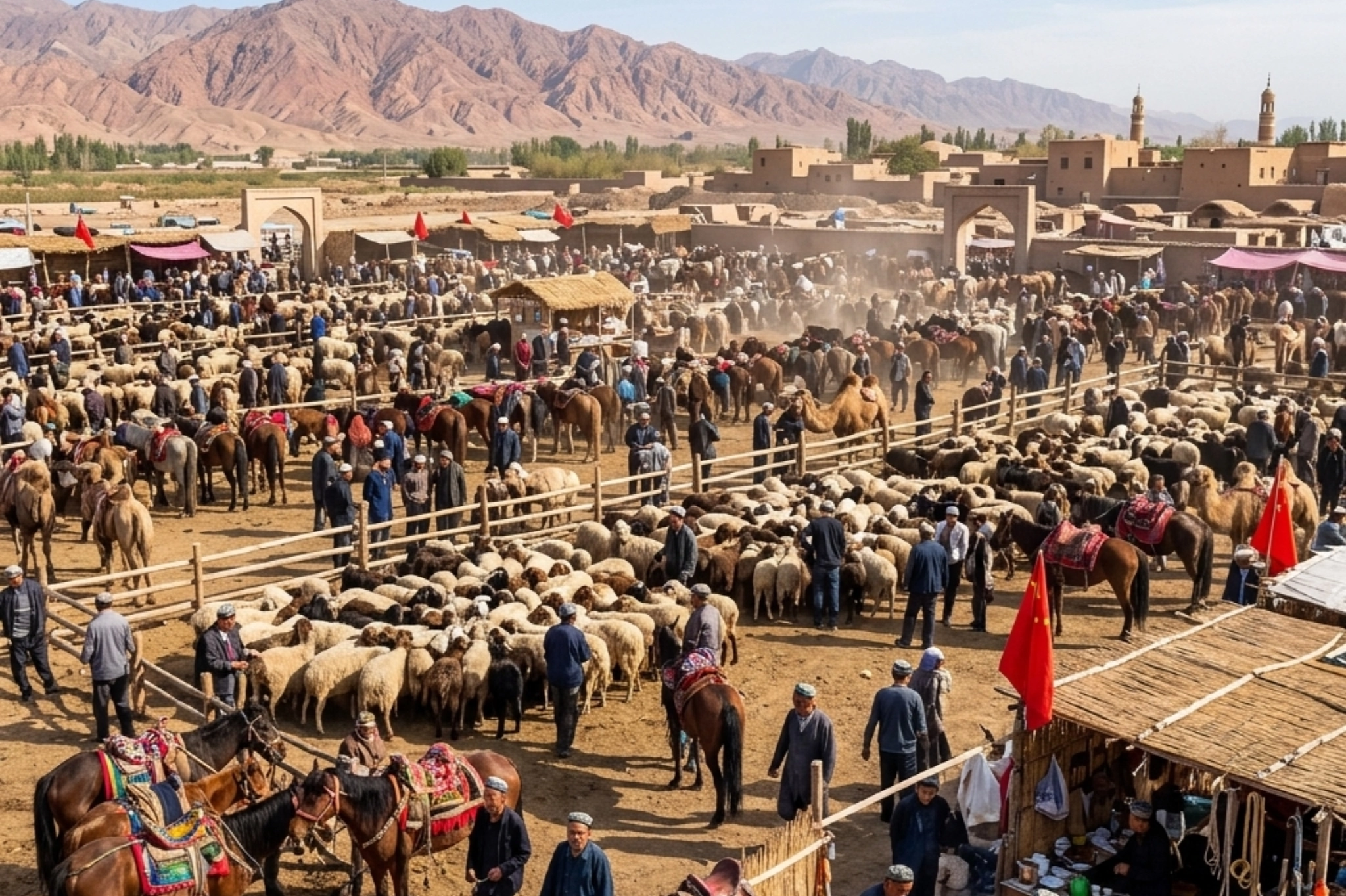Kashgar Livestock Market