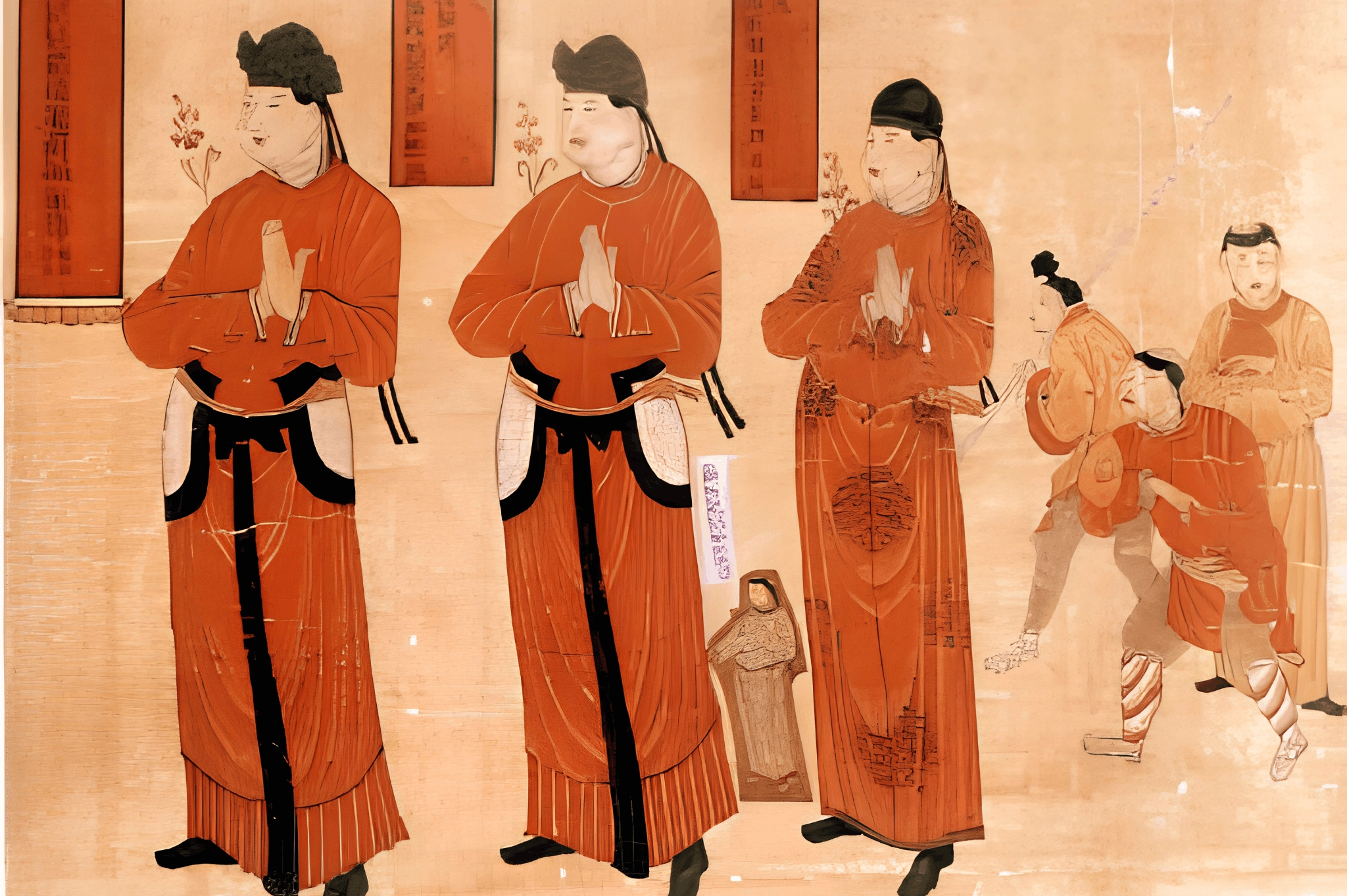 tangut people, zhangye, xia dynasty