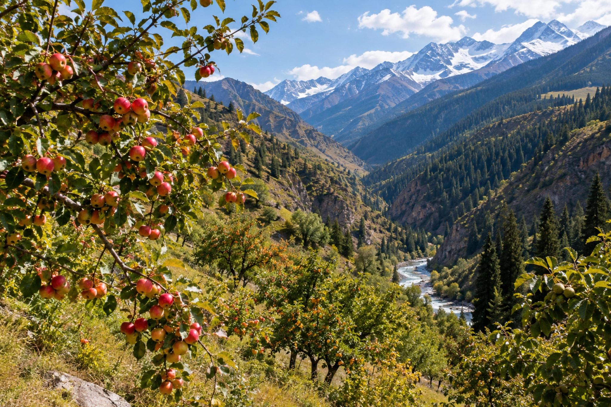 ili, sayram lake, guozigou, silkroad, xinjiang