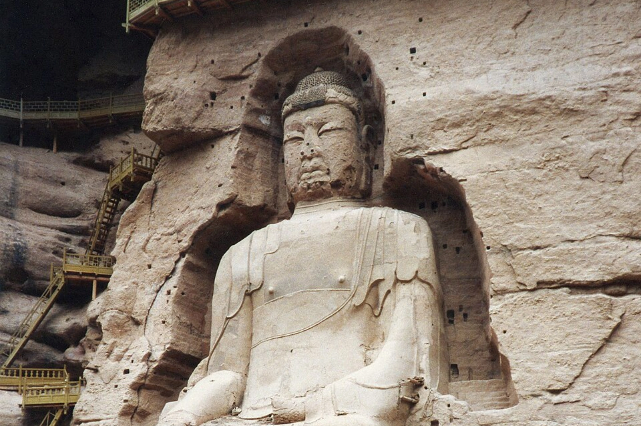 silkroad, linxia, hezhou, china, bingling temple