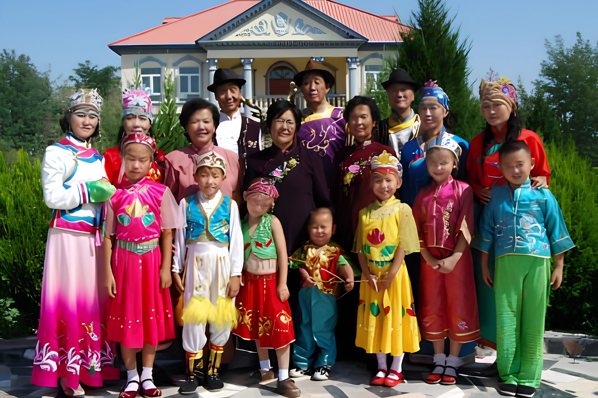 manchu, xinjiang, xibe, china, qapqal