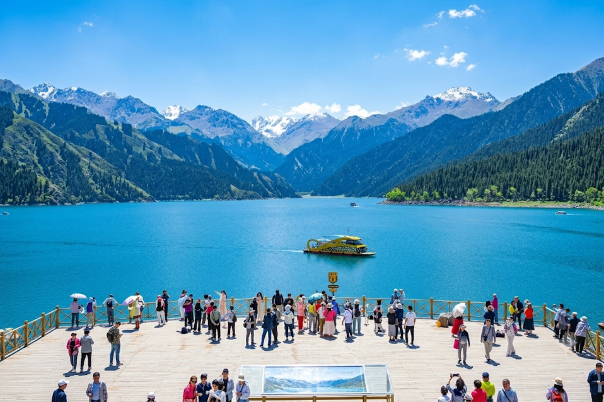 Heavenly Lake of Tianshan
