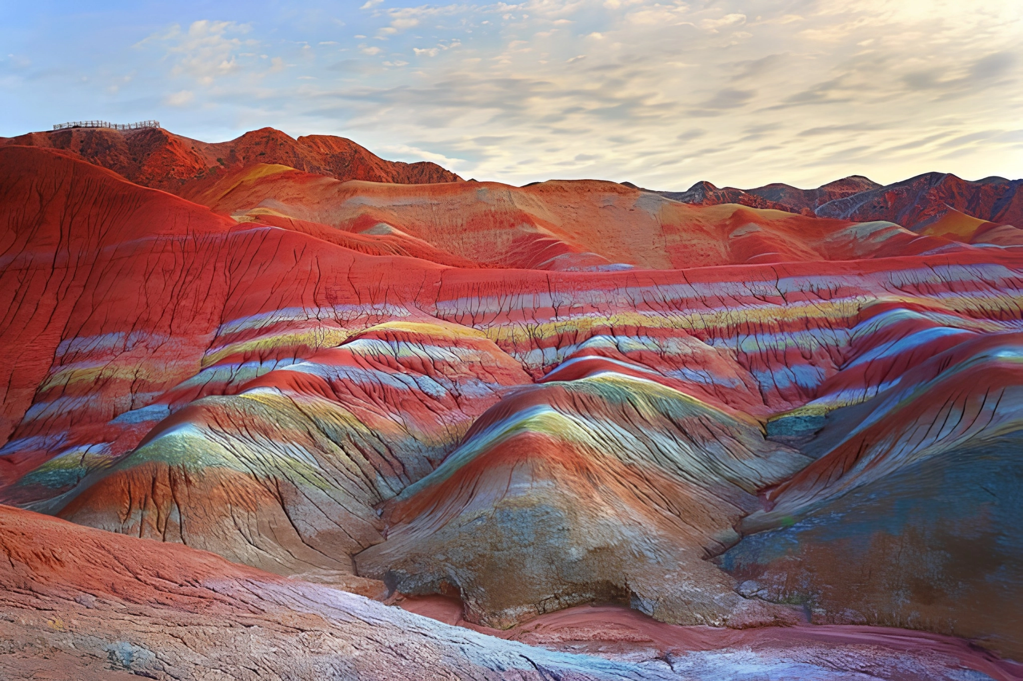 Zhangye Danxia National Geological Park, The Rainbow Mountains