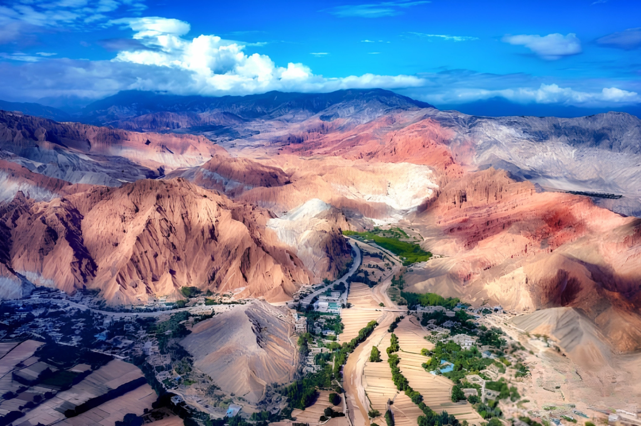 Yardang Landforms, qinghai