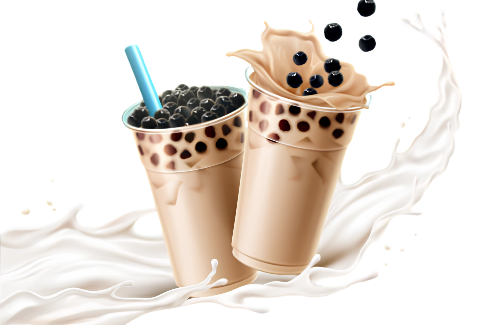 boba milk tea,bubble milk tea