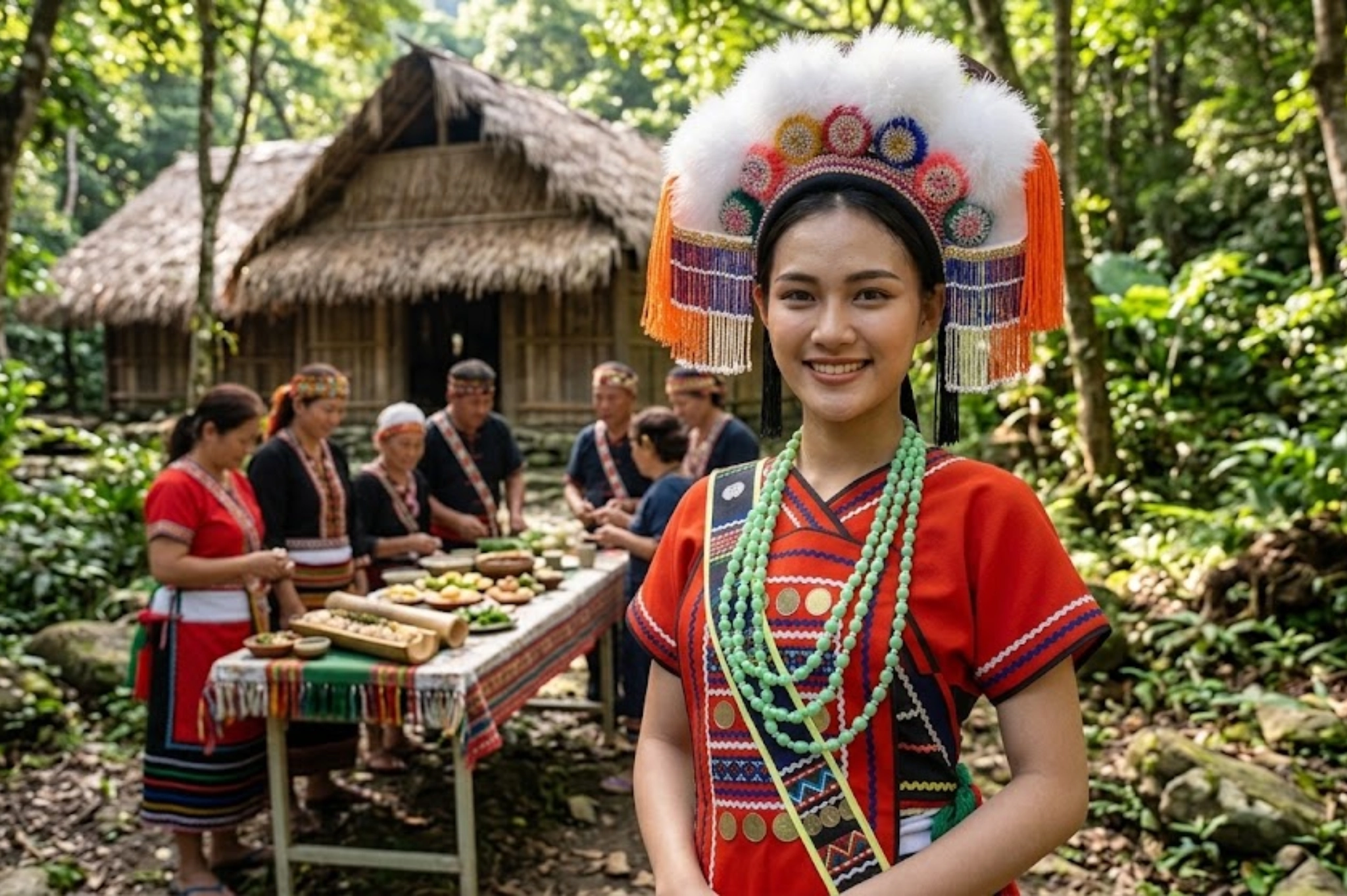 taiwan. taitung, pasiwali, bead, beadwork, traditional jewelry