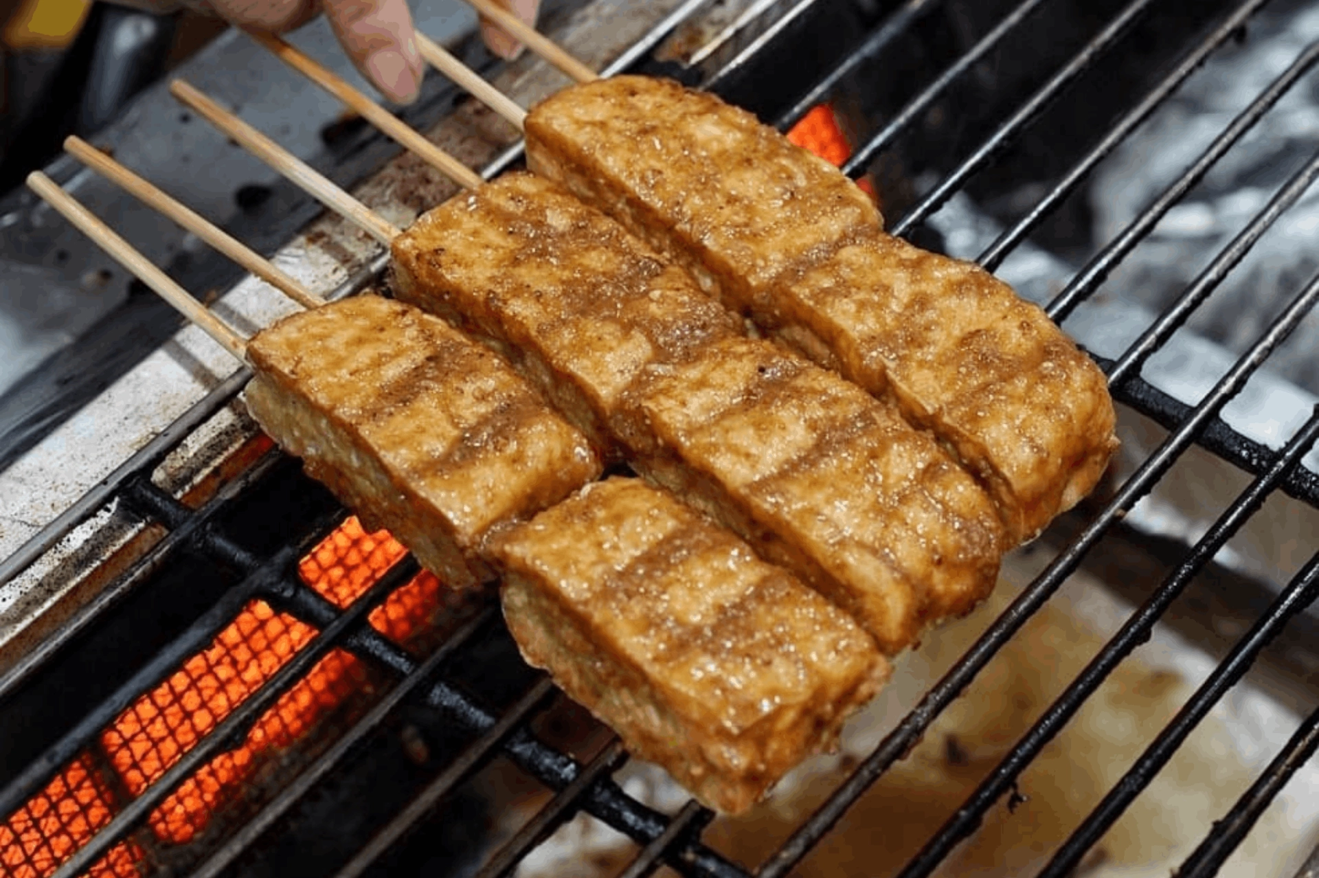 tofu, grilled tofu, zhengning, lanzhou, gansu