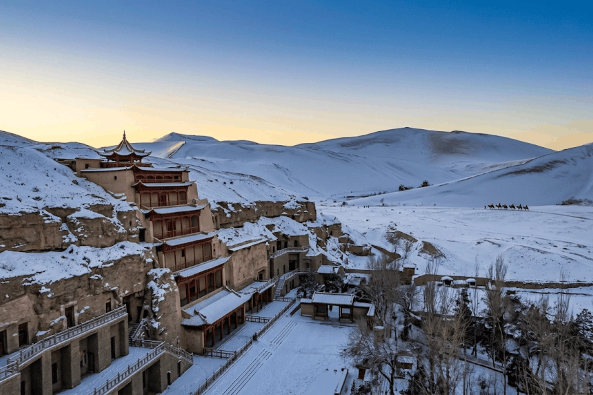 gansu, mogao caves