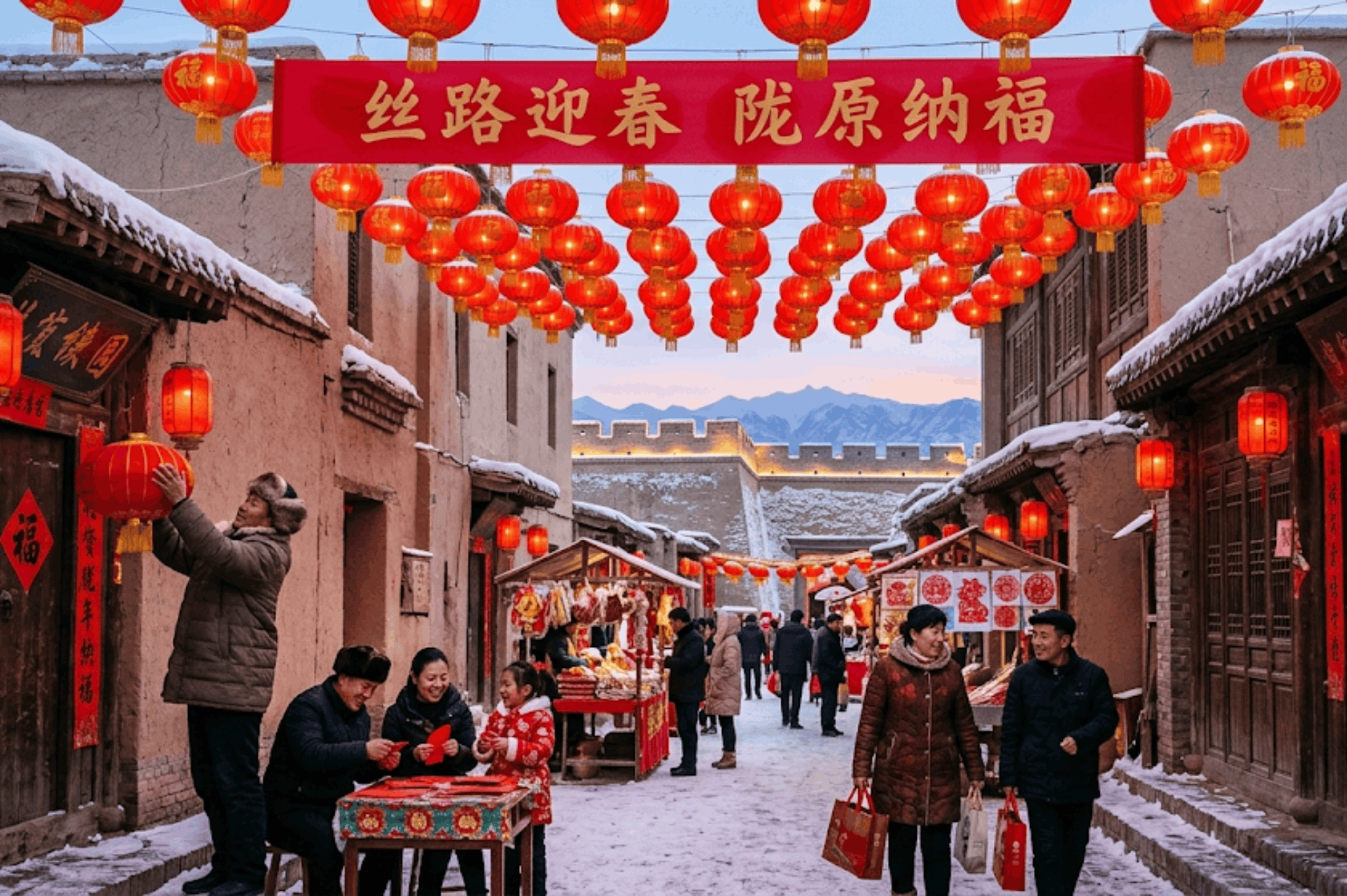 gansu, chinese new year, spring festival