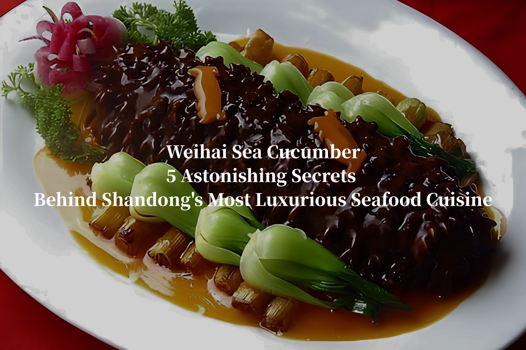sea cucumber, weihai, yantai, shandong, sea cucumber food