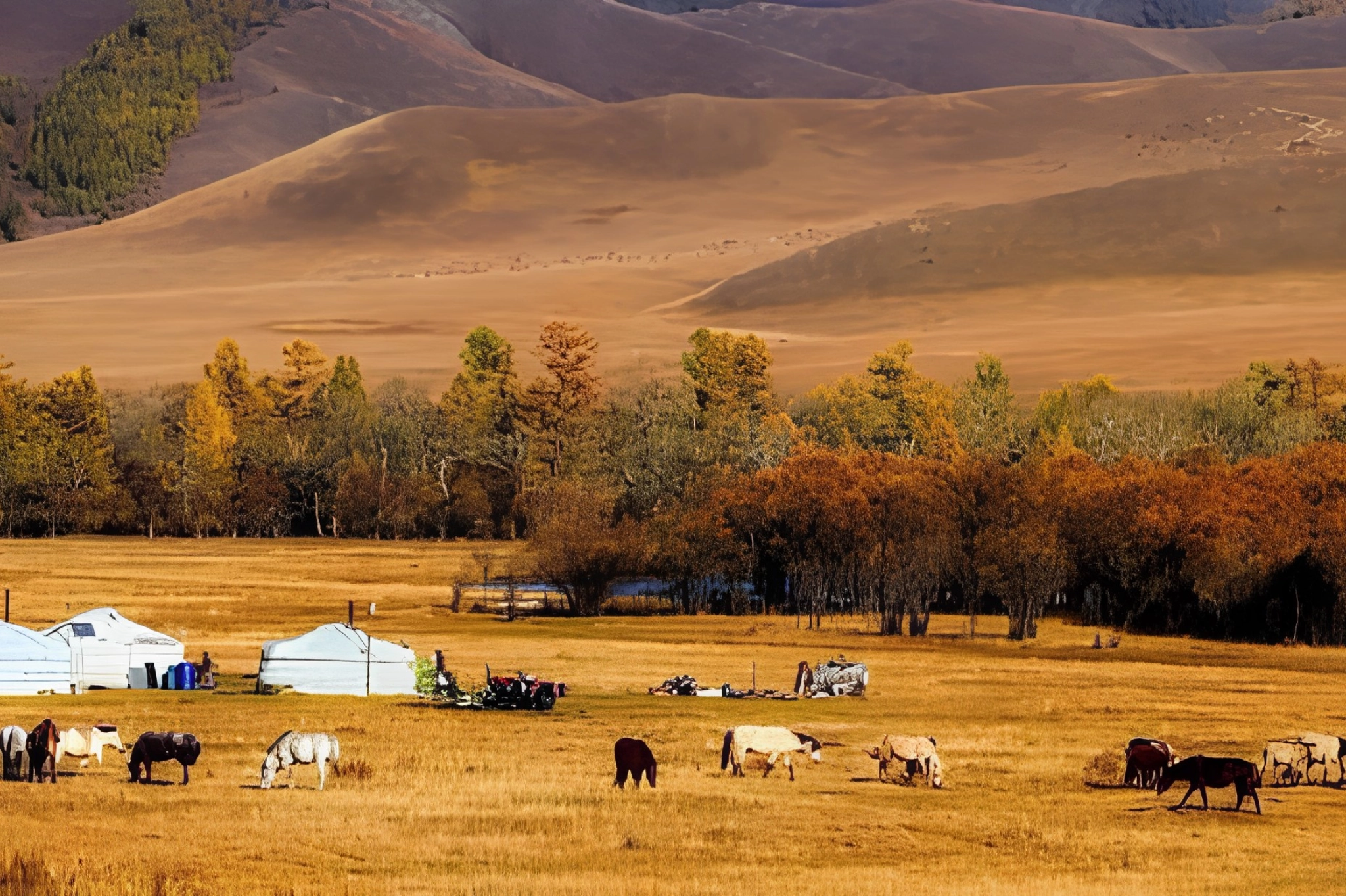 Mongolia, autumn, naadam