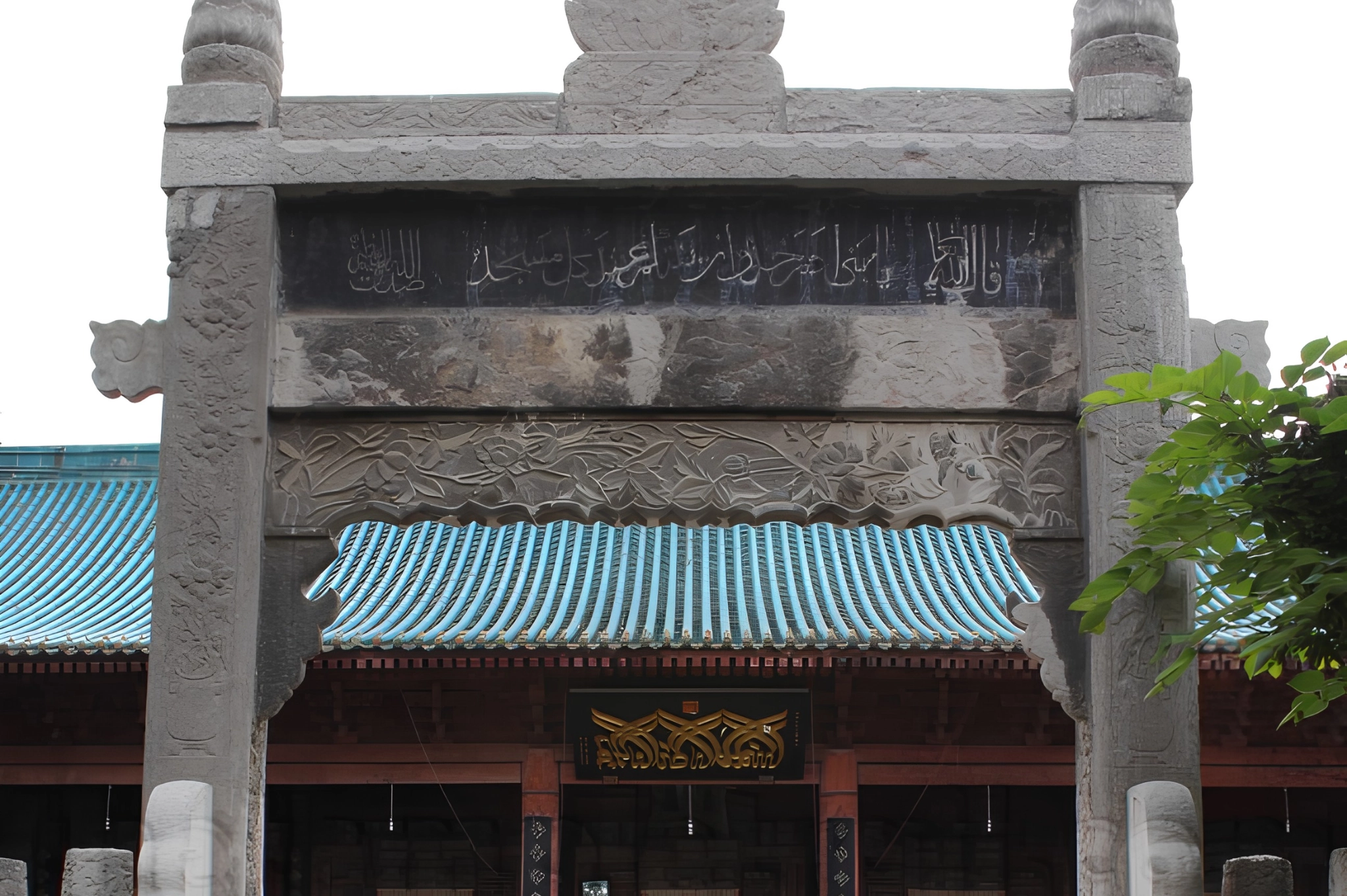 great mosque xian, xian, islam, muslim, stone archway