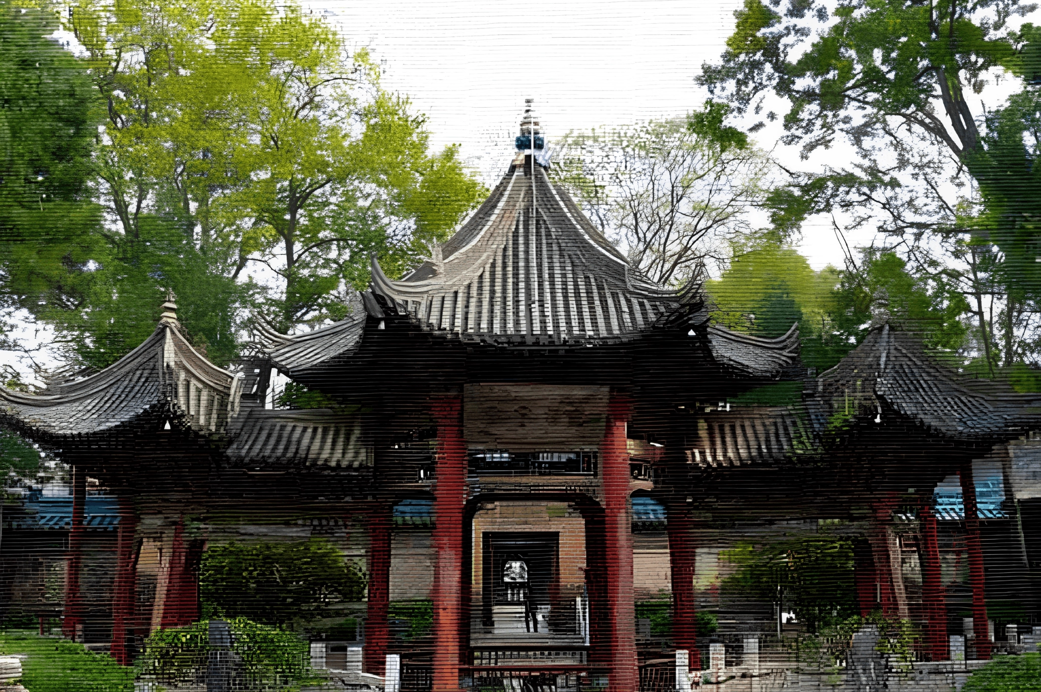 great mosque xian, xian, islam, muslim