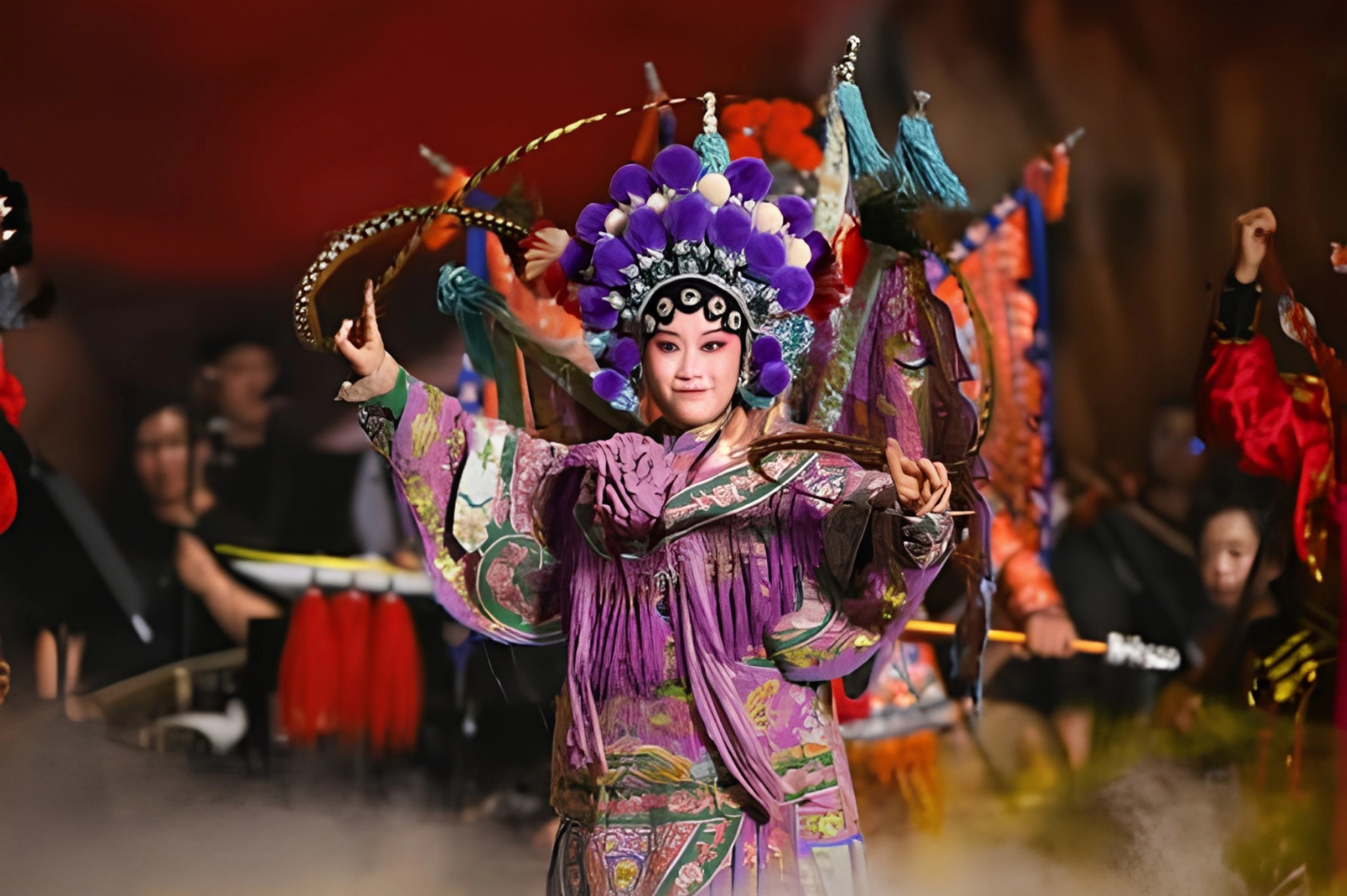shaanxi, xi an, qinqiang, ancient rock music