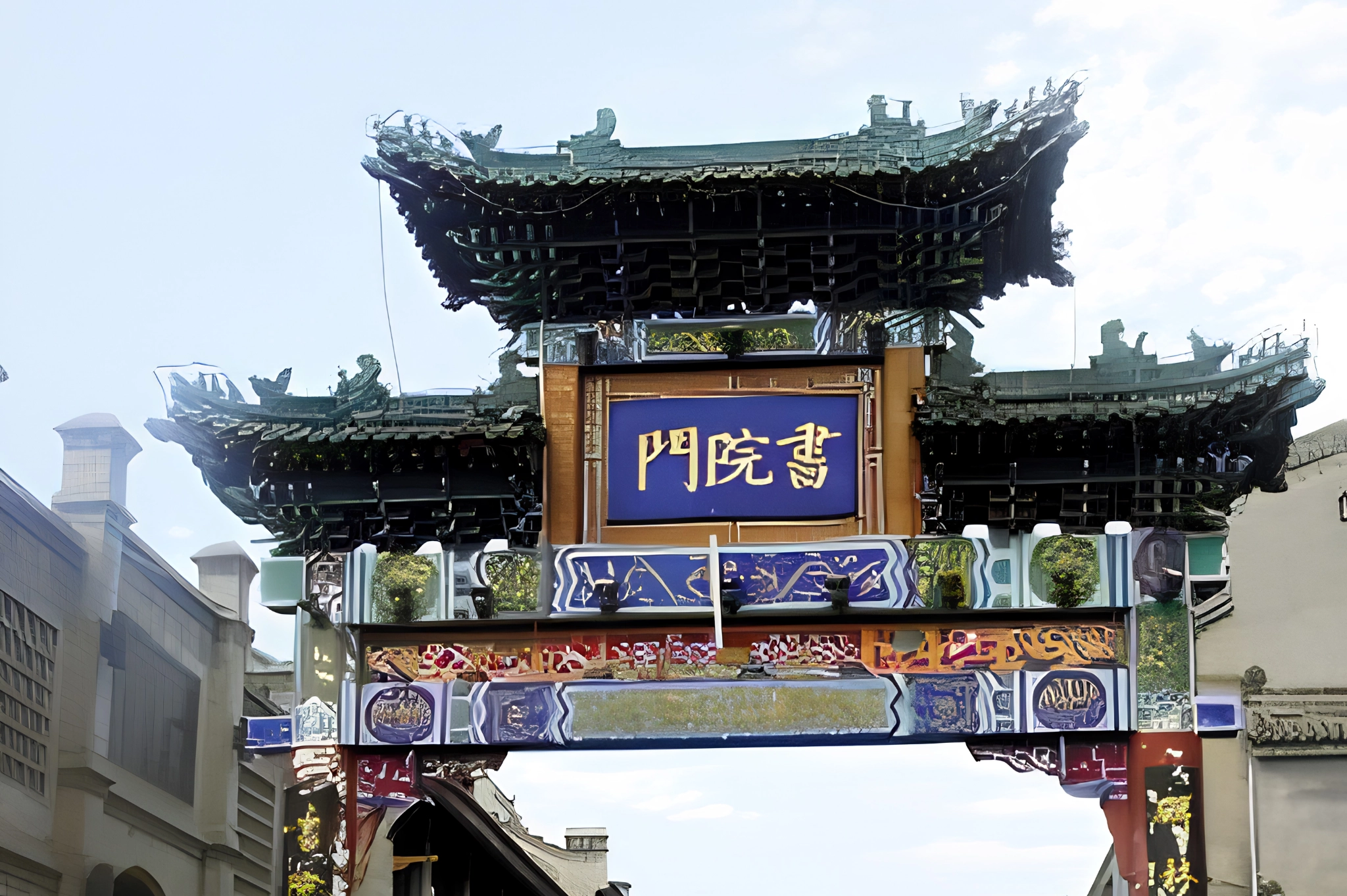 shuyuanmen, xi an